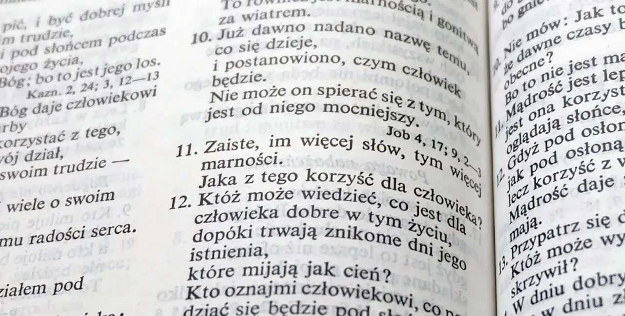 Księga Koheleta - streszczenie: 